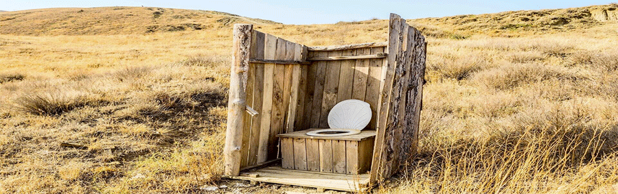 Seau pour toilette sèche