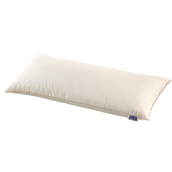 Traversin plat coton bio oreillers et traversins literie bio ... Créatif Beige Literie