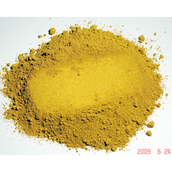 Pigment naturel pour peinture Oxyde Fer jaune 920 à partir de 250g