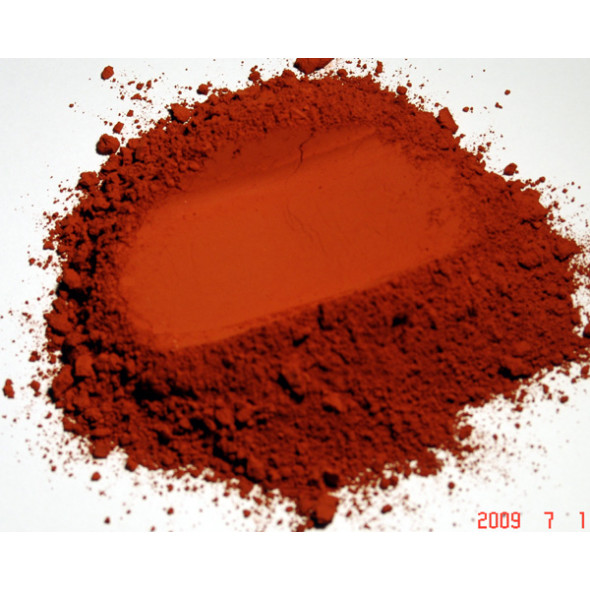 Pigment naturel pour peinture Rouge Pozzuoli à partir de 250g Dolci