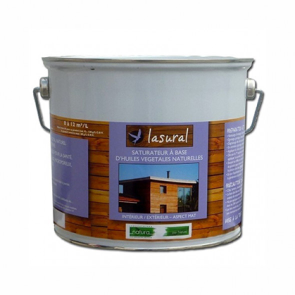 Saturateur Bois Terrasse Ecologique Incolore Natura 1l 10m2 Saturateur Huile Bois Entretien Protection Bois Peintures Huiles Lasures