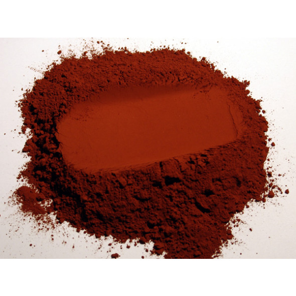 Pigment Naturel Pour Peinture Terre De Sienne Calcinée à Partir De