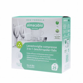 Tablettes bio lave-vaisselle paquet de 25 tablettes ALMACABIO