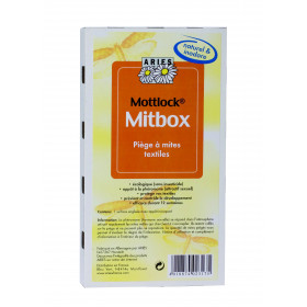 Piège anti-mites textiles 20x11x2cm mitbox ARIES