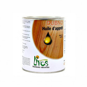 Sous-couche bois naturelle intérieur DUBNO pour lasure, cire ou laque (1L/15m2) Livos