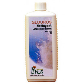 Décapant écologique laitances de ciment 1L GLOUROS Livos