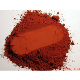 Pigment naturel pour peinture Rouge Ercolano à partir de 250g Dolci