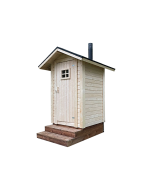 Toilette sèche ONNI et cabane bois EKOLET