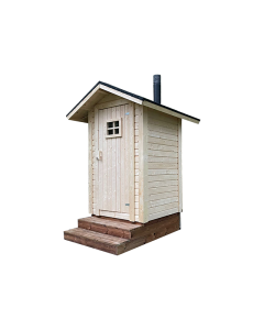 Toilette sèche ONNI et cabane bois EKOLET