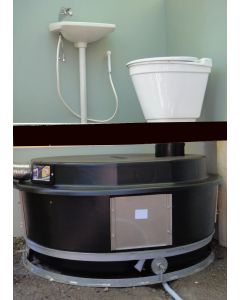 Toilette sèche à compost capacité 400kg AINO Ekolet