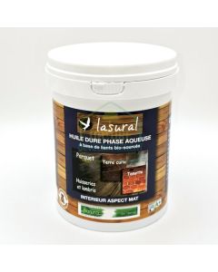 HUILE dure bois incolore intérieure mate Natura (1L/13m2)