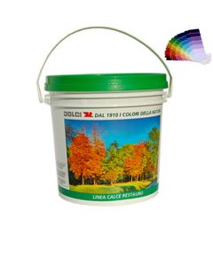 Peinture à la chaux Mat int/ext 5kg/40m2 Dolci