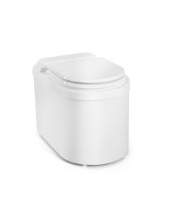 Toilette sèche à congélation des déchets