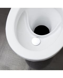 Clapet Chrome toilette sèche Wostman Ecodry