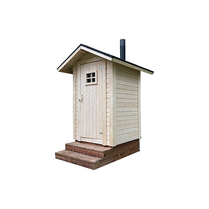 Toilette sèche ONNI et cabane bois EKOLET