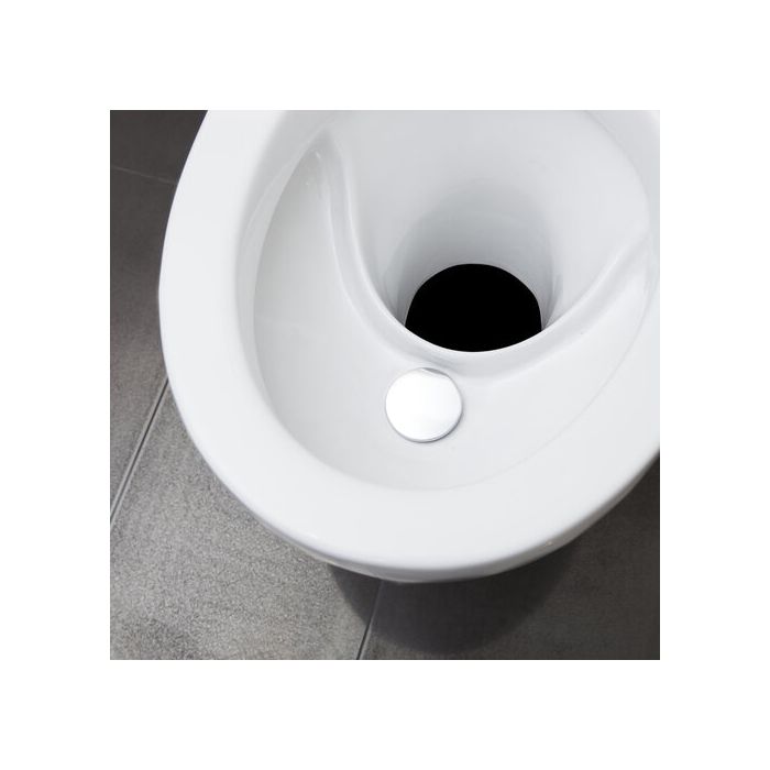 Clapet Chrome toilette sèche Wostman Ecodry
