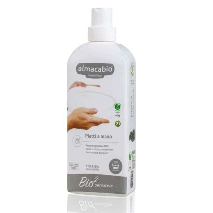 Liquide vaisselle à la main Hypoallergénique 1L Bio2 ALMACABIO