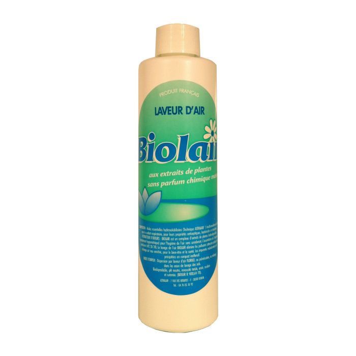 Assainissant d'air destructeur d'odeurs à diluer - 250ml faire 2,5L Biolair
