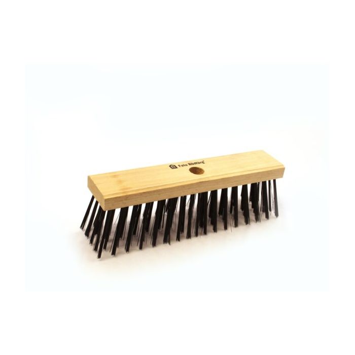 Brosse à bois 30 cm en acier inoxydable doux pour peintures Suédoises
