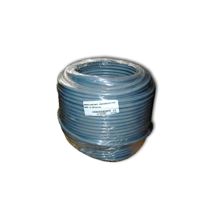 Cable blindé rigide 5x1.5 mm2 -100 m