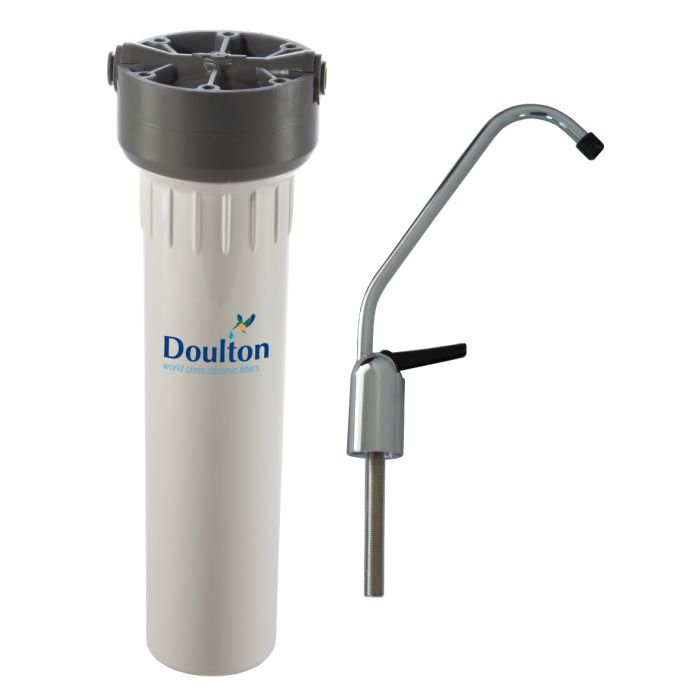 Purificateur d'eau Doulton HCP sur évier avec cartouche Ultracarb