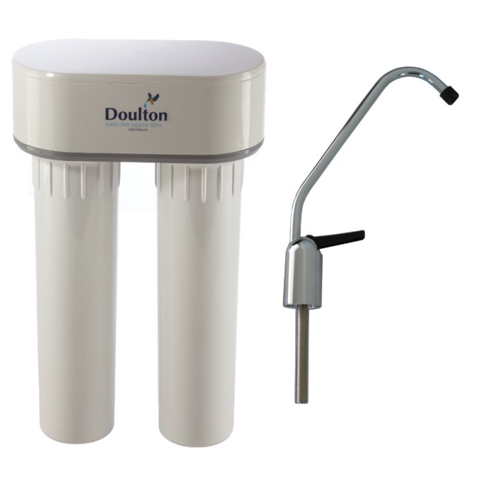 Purificateur d'eau Doulton DUO-HIP ANTI NITRATE sous évier +