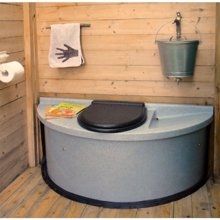 Toilette sèche à compost, capacité 300kg VU Ekolet