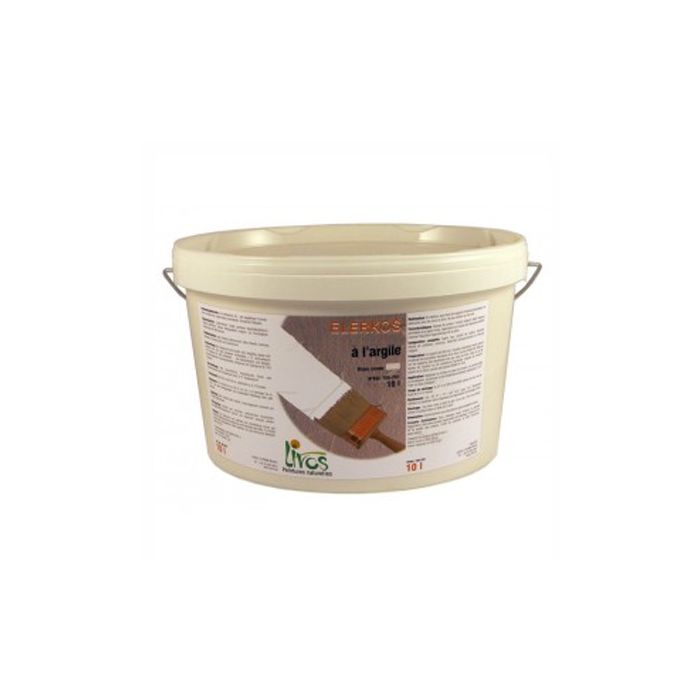 Peinture naturelle à l'argile, murs et plafonds, intérieur Elerkos (1L/6m2) Livos