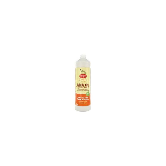 Lait de cire Carnuba Bio 1L