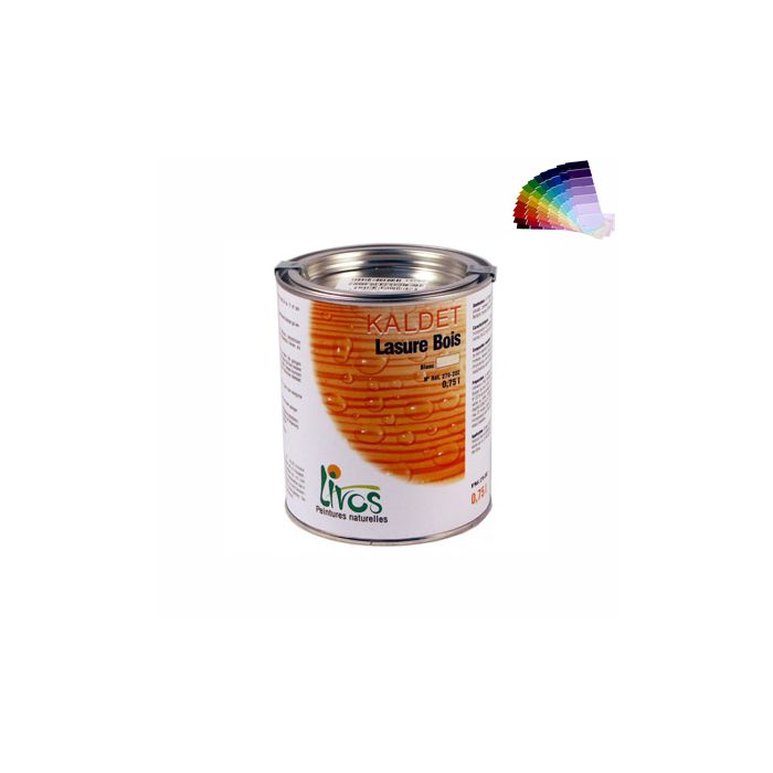 LASURE bois naturelle intérieure à partir de 0,75L KALDET (1L/24m2) Livos