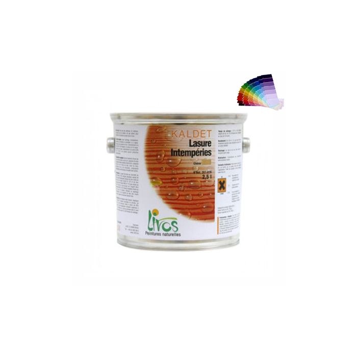 LASURE bois naturelle extérieur à partir de 0,75L KALDET Extérieur (1L/24m2) Livos