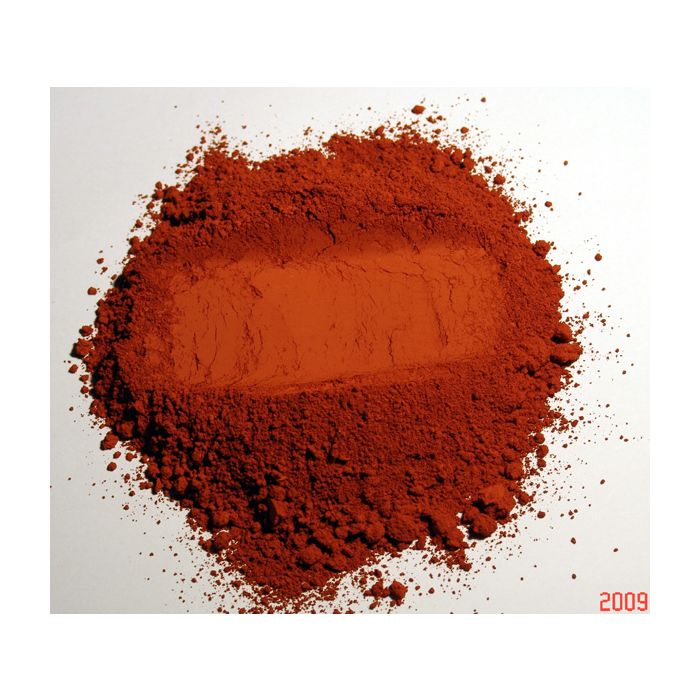 Pigment naturel pour peinture Ocre Rouge à partir de 250g