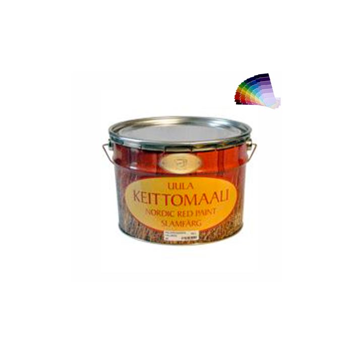 Peinture suédoise pour bardage bois, mate, extérieur (1L/4m2) Uula