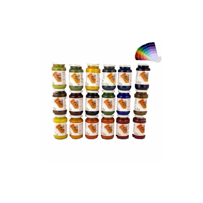 Colorants naturels pour peinture intérieur, URA  (0,125L/0,7m2) Livos