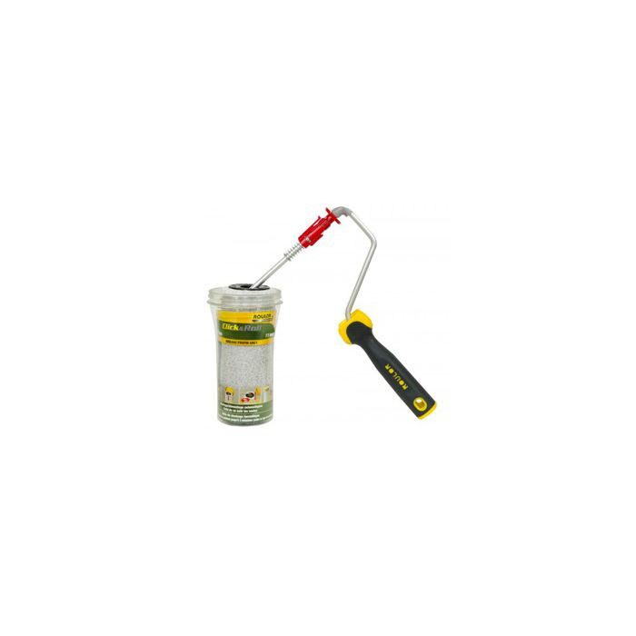 Rouleau peinture et boite de rangement 180mm poils 11mm