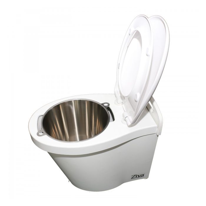 Seau plastique alimentaire pour toilette sèche 30 litres