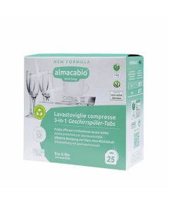 Tablettes bio lave-vaisselle paquet de 25 tablettes ALMACABIO