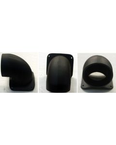 Coude fonte pour pôele à bois DEOM TURBO