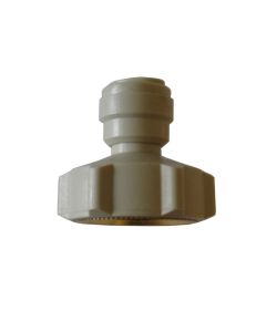 Raccord 20/27 femelle 3/8 Push-fit tuyau 3/8 plastique DOULTON