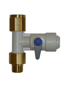 Raccord 20/27 male/femelle Push-fit tuyau 3/8 plastique DOULTON