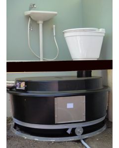 Toilette sèche à compost capacité 400kg VS Ekolet