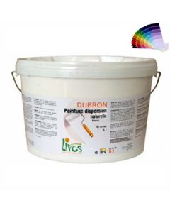 Peinture naturelle mate, couleurs, murs et plafonds intérieur (1L/8m2) Livos