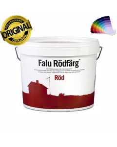 Peinture suédoise de Falun pour bardage bois, mate, extérieur (1L/3m2) Original
