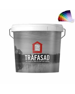 Peinture suédoise de Falun pour bois poncé. velouté. extérieur (1L/7m2) Trafasad