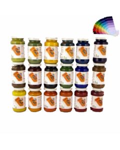 Colorants naturels pour peinture intérieur. URA  (0.125L/0.7m2) Livos