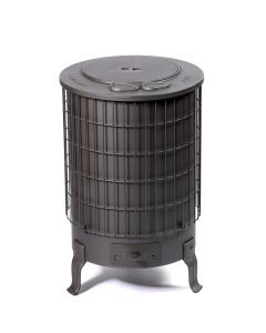 Poêle à bois noir à partir de 10kW DEOM TURBO