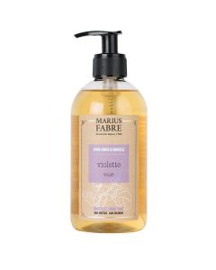 Savon de Marseille écologique liquide à l'huile d'olive parfum violette 400ml MARIUS FABRE