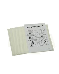 5 Tissus absorbant toilette sèche Separett