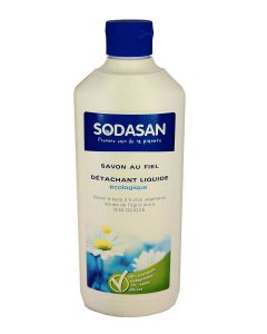 Savon bio détachant liquide au fiel 500ml Sodasan