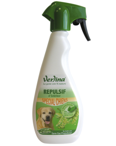 Répulsif chiens extérieur origine végétale en spray 500ml VERLINA
